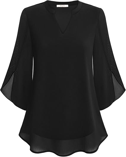 Fiona | Blouse Chic avec Design Superposé