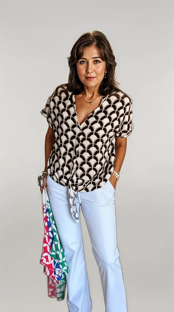 Birgit | Élégante et Confortable Blouse